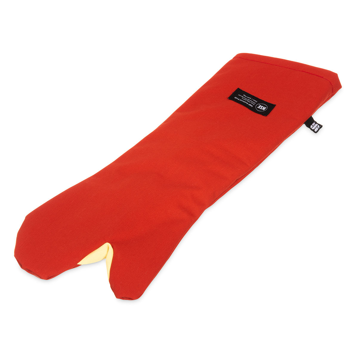 San Jamar 13 Cool Touch Flame Conventional Oven Mitt - KT0212